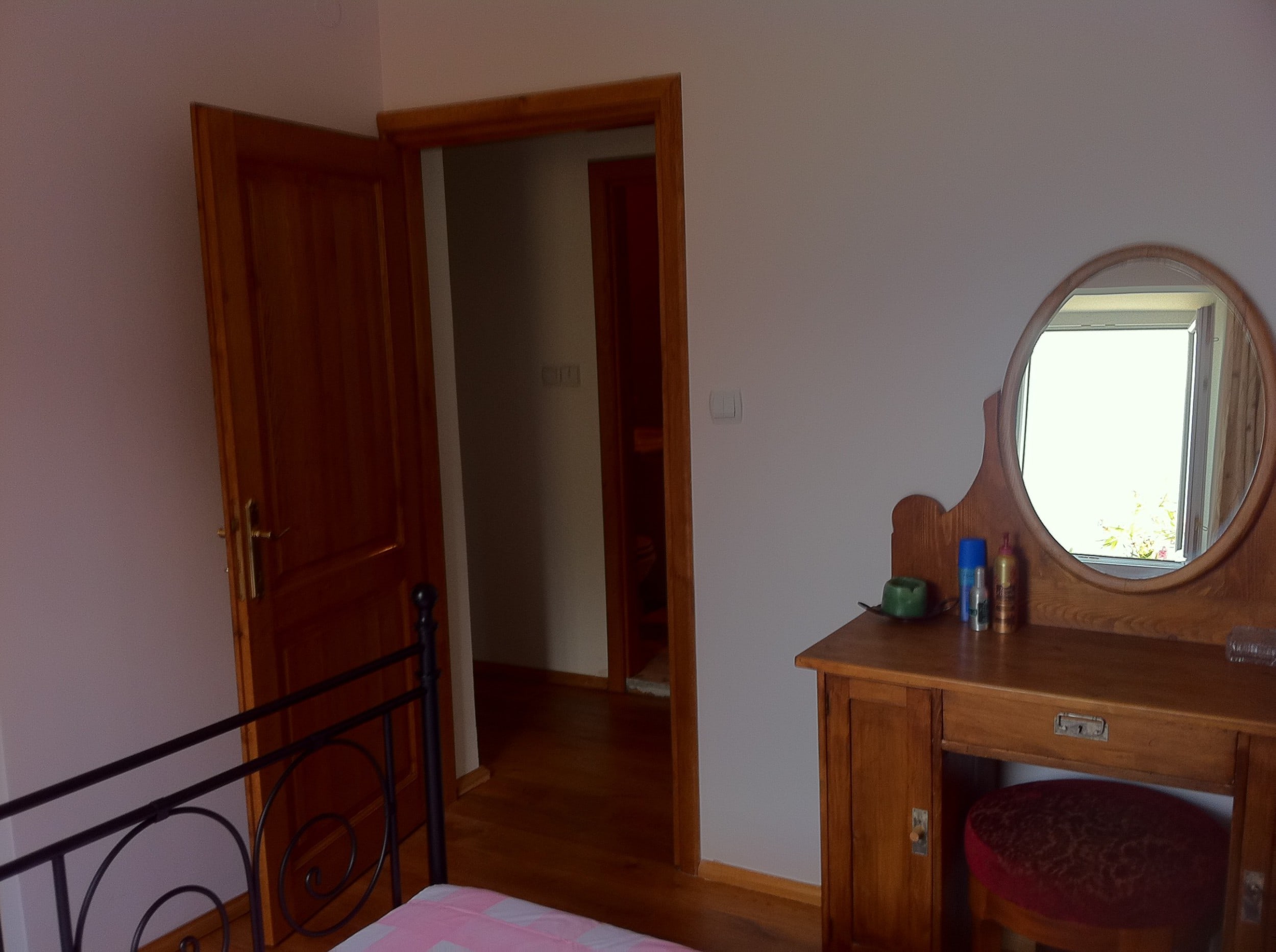 Semi-detached waterfront stone house in Dobrota