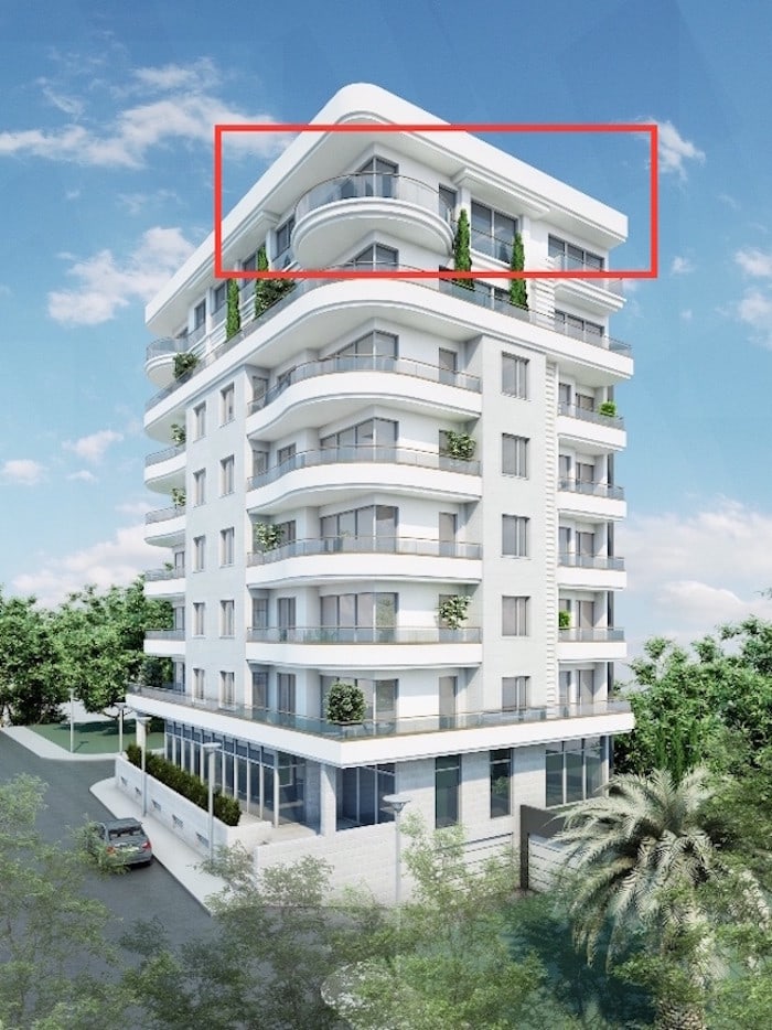 newly-built 3 bedroom apartment