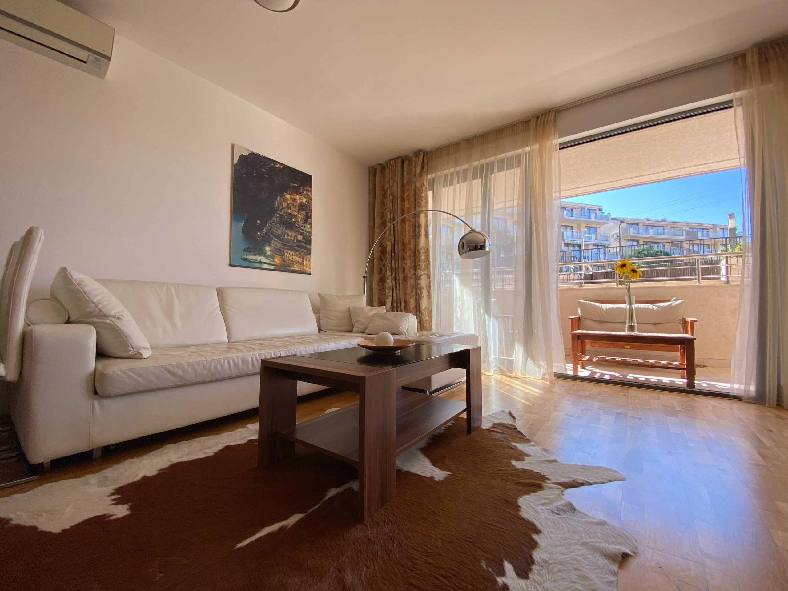 Two-bedroom apartment in modern complex with pool