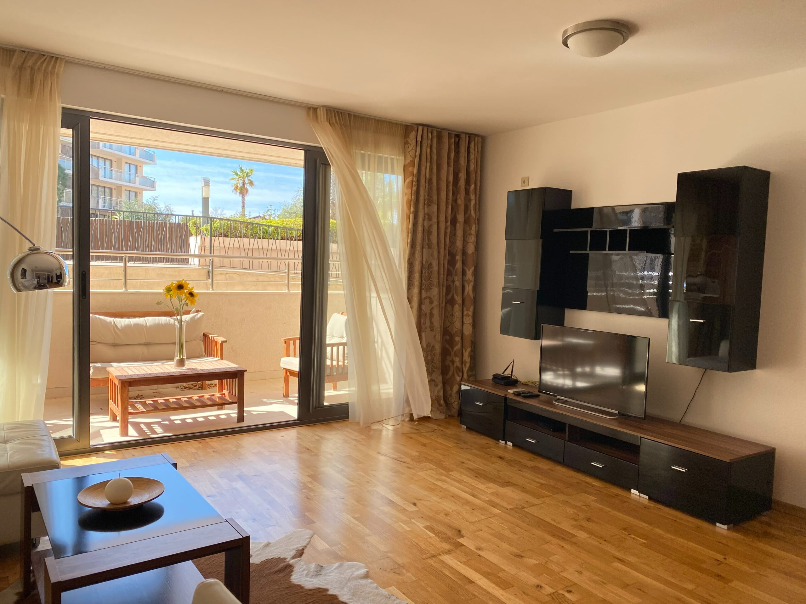 Two-bedroom apartment in modern complex with pool