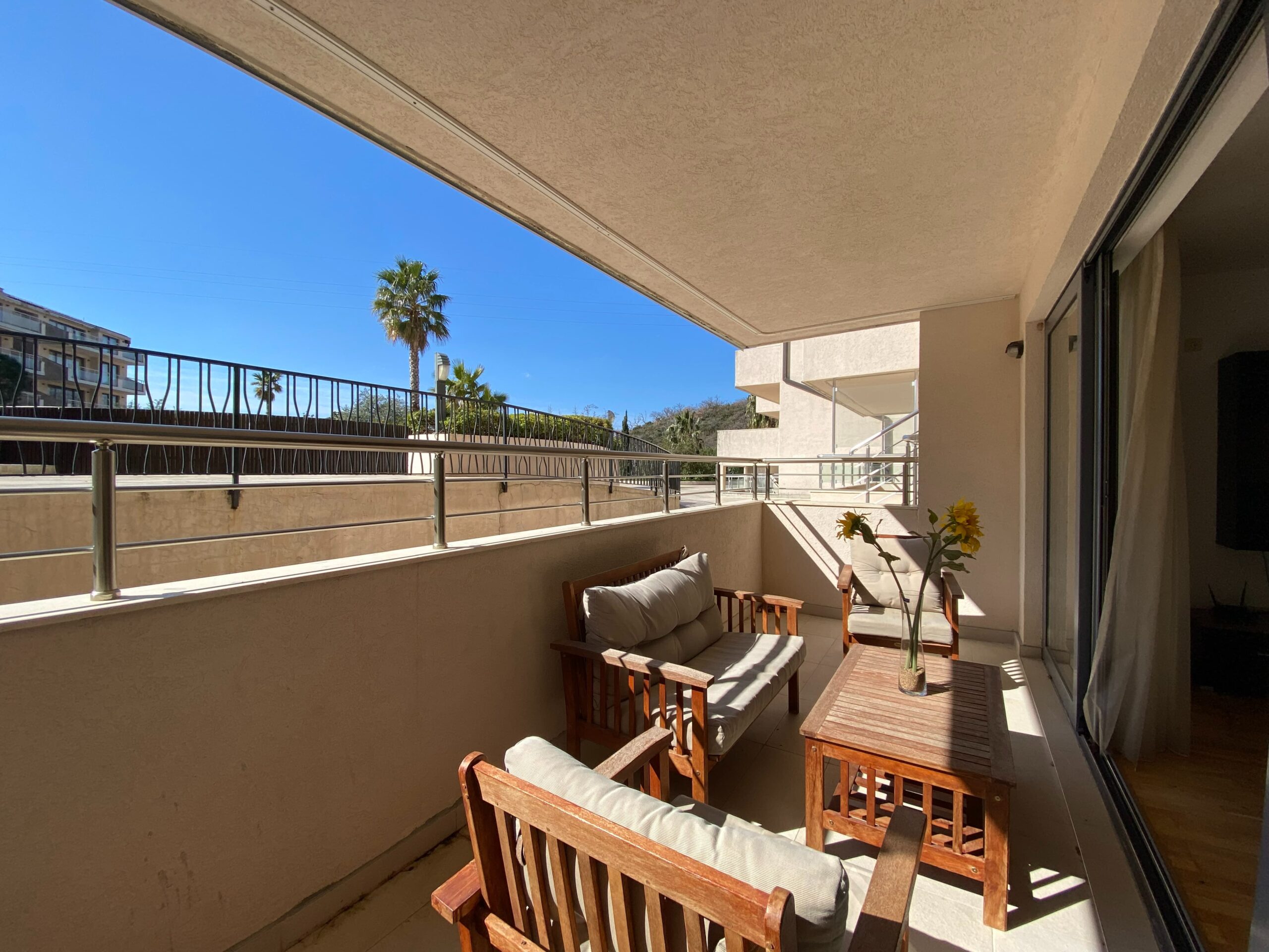 Two-bedroom apartment in modern complex with pool