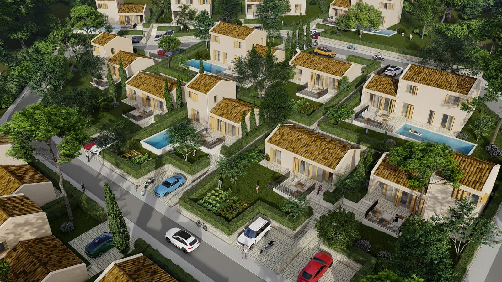 Houses with Mediterranean charm in Tivat