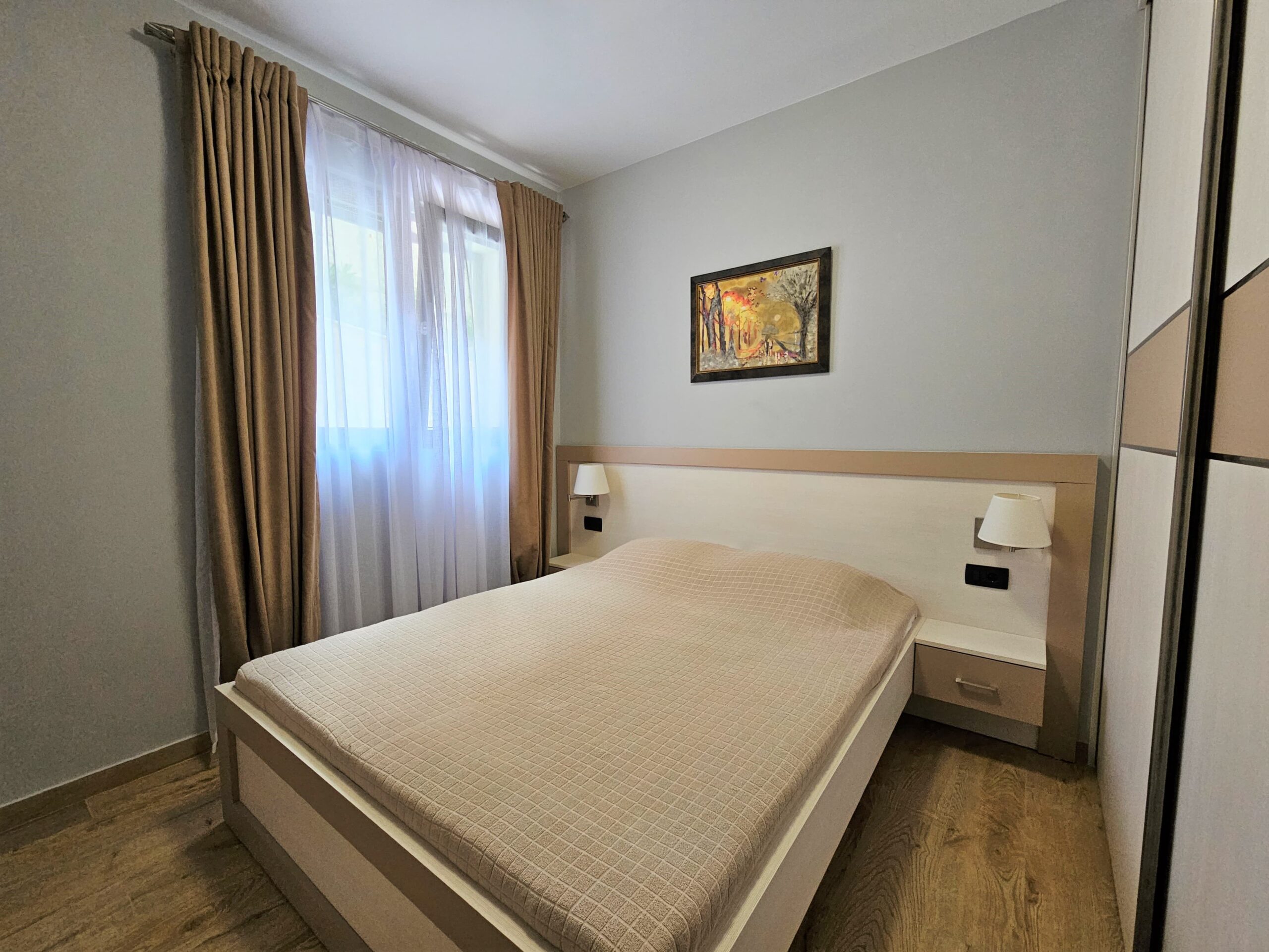 Modern one-bedroom apartment in Dobrota