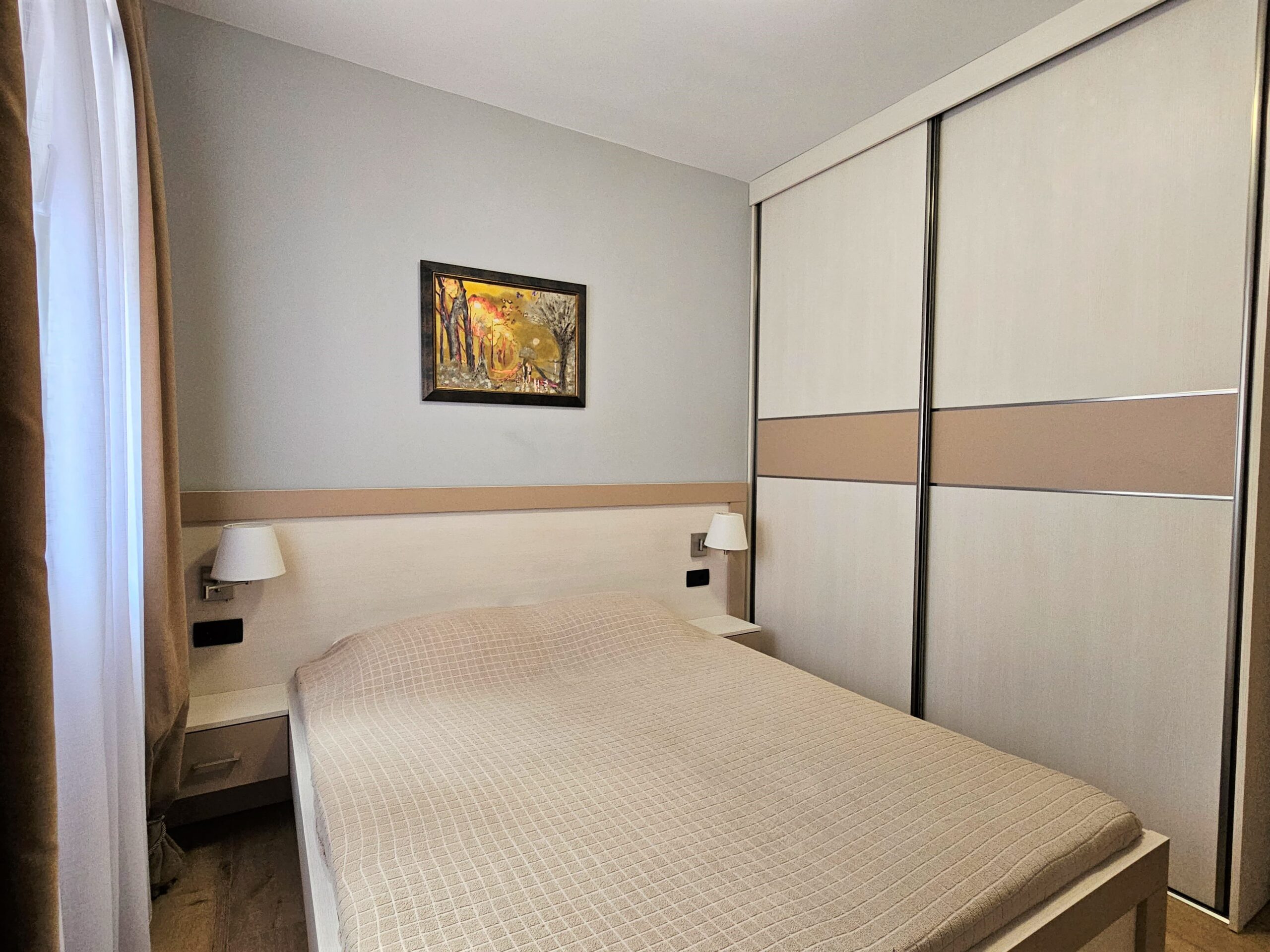 Modern one-bedroom apartment in Dobrota