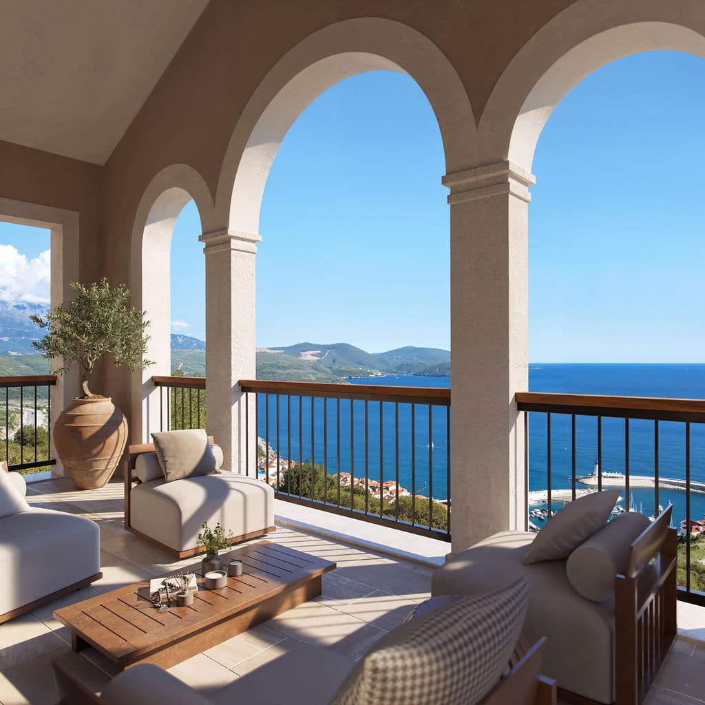 One-bedroom apartment, Horizon, Lustica Bay